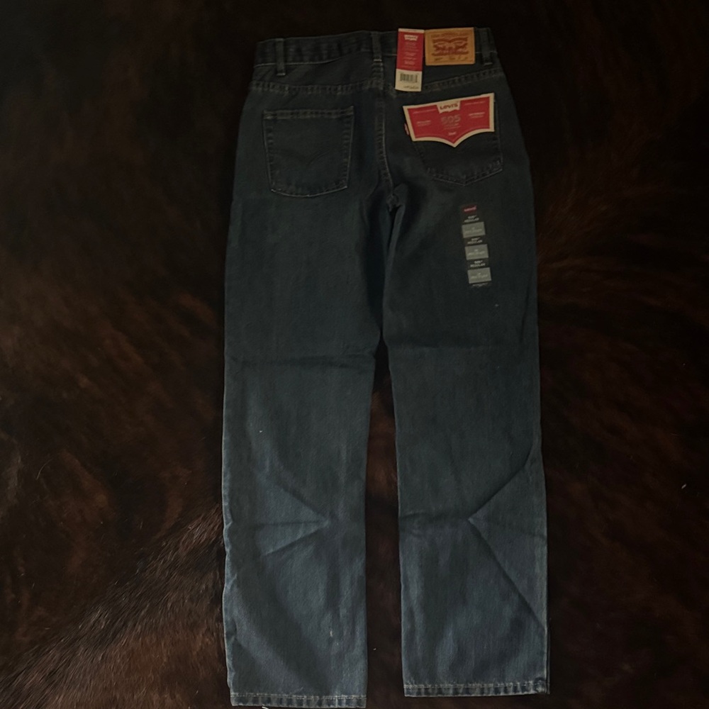 Boys 505 Levi’s Regualr Blue Jeans new with tags, dark wash